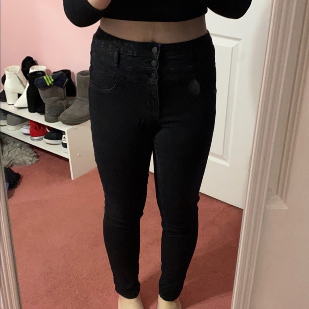 black jeans